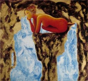 Chromatic Composition No.16, The Thinker.